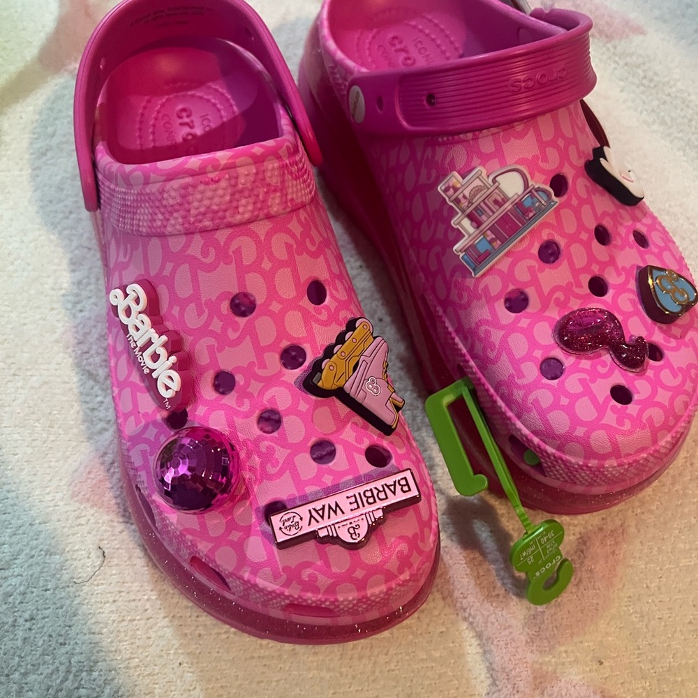 CROCS Barbie movie mega crush clog